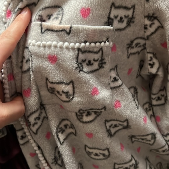 Bottom up fleece like pajama set. Pillow Talk size XL. - Picture 3 of 6